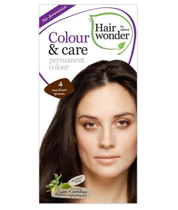 Hair Wonder - Tinte para Cabello Permanente Color Café Medio 100ml