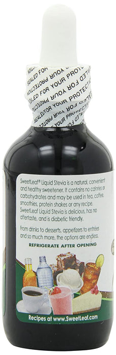 Sweet Leaf - Endulzante Natural de Stevia Líquido Sabor Chocolate