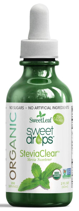 Sweet Leaf - Endulzante de Stevia Líquido Orgánico 60ml