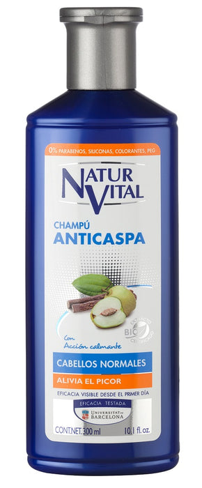 NaturVital - Shampoo Control Caspa para Cabello Normal 300ml