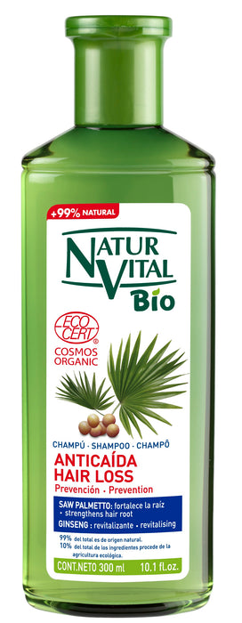 NaturVital - Shampoo con Palmito Control Caída 300ml