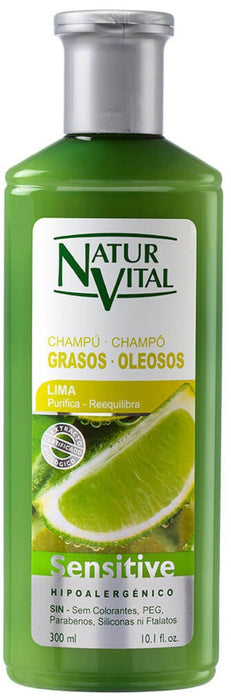 NaturVital - Shampoo para Cabello Graso 300ml