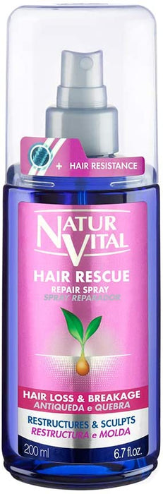 NaturVital - Tratamiento Reparador Control Caída - Control Rotura en Spray 200ml