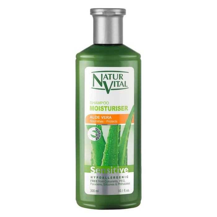 NaturVital -  Shampoo Hidratante con Sábila 300ml