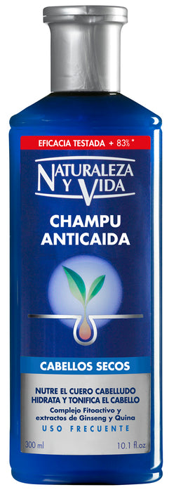 NaturVital - Shampoo Control Caída para Cabello Seco 300ml