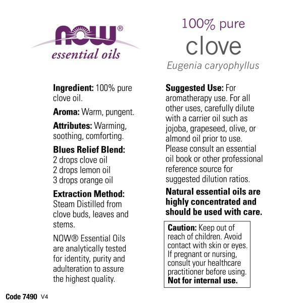 Now Foods - Aceite Esencial de Clavo 59ml