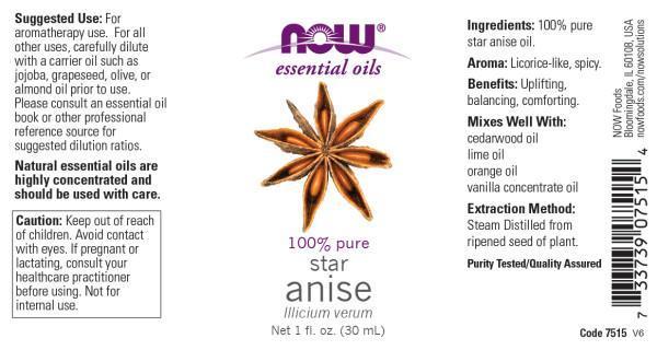 Now Foods - Aceite Esencial de Anis 30ml