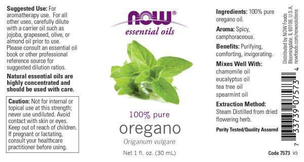 Now Foods - Aceite Esencial de Orégano 30ml