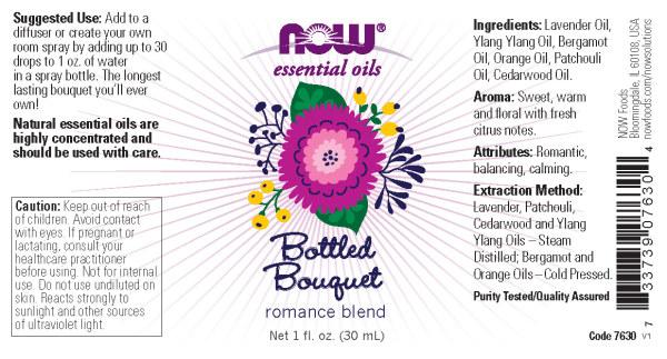 Now Foods - Mezcla de Aceites Esenciales Romántica con Aroma Floral 30ml