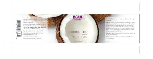Now Foods - Aceite de Coco 100% Natural 207ml