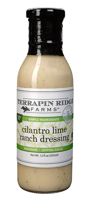 Terrapin Ridge Farms - Aderezo tipo Ranch con Cilantro y Lima 355ml