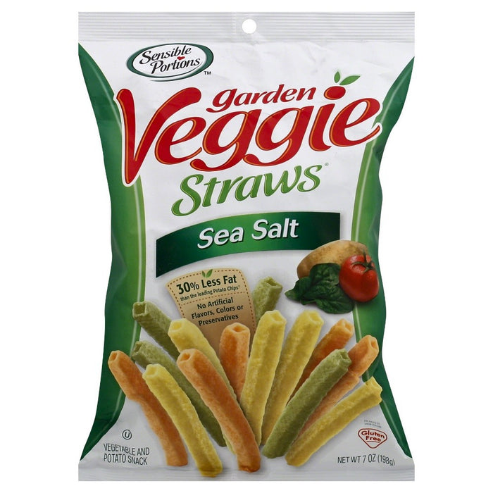 Sensible Portions - Botana de Vegetales con Sal de Mar 198g