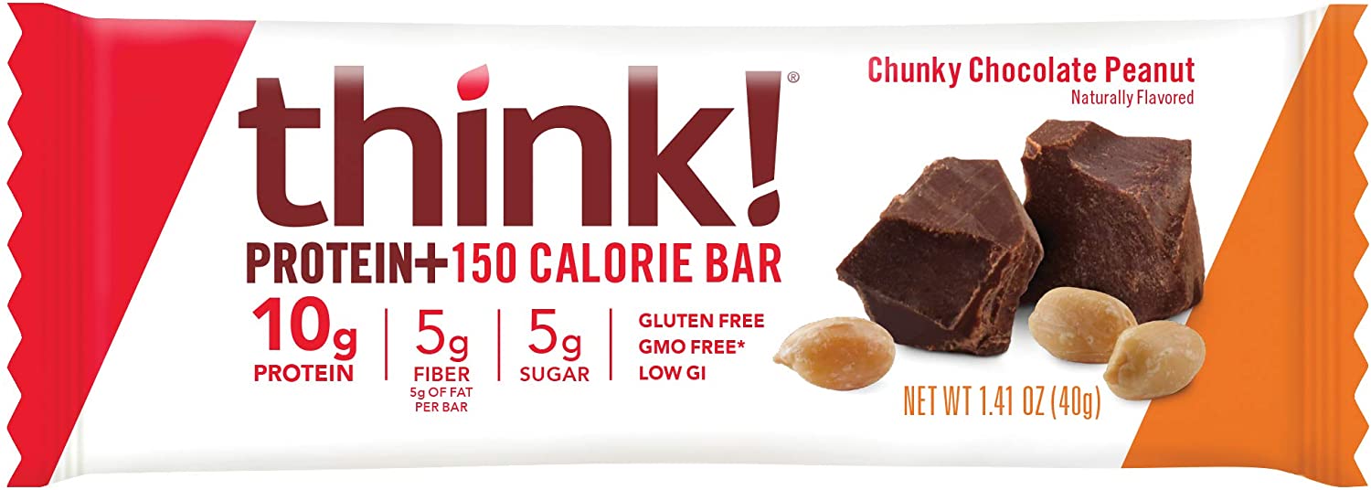 Think - Barra Proteica Sabor Chocolate con Cacahuate 40g