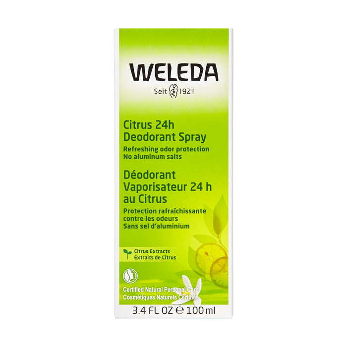 Weleda - Desodorante en Spray 24H con Extracto Cítrico 100ml