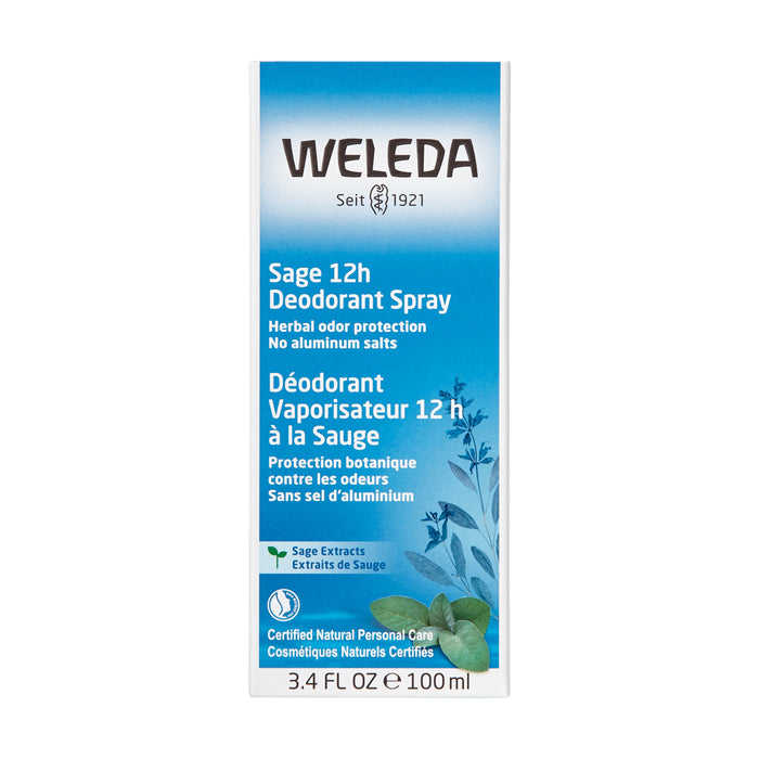 Weleda - Desodorante en Spray 12H con Extracto de Salvia 100ml