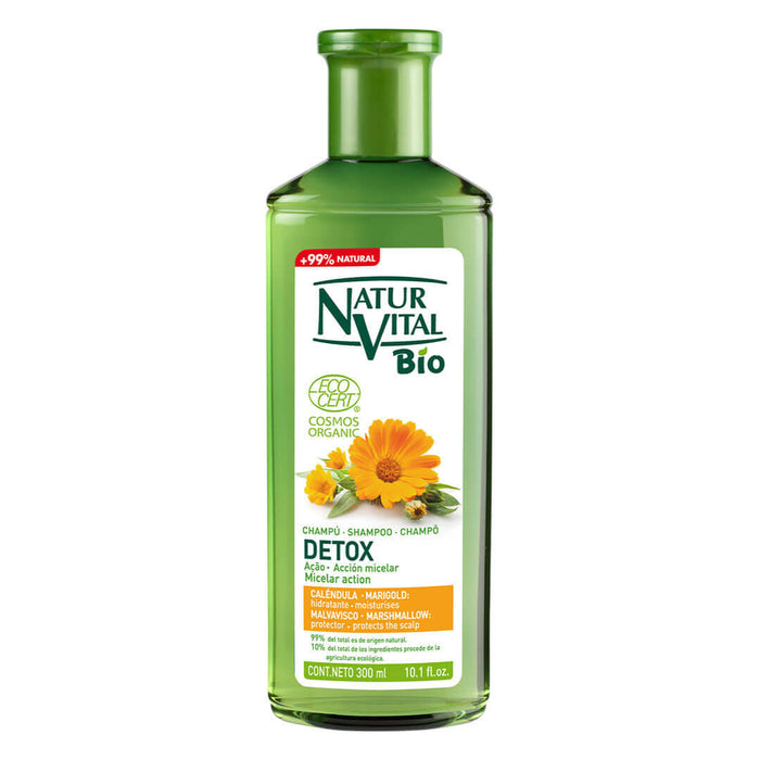 NaturVital - Shampoo de Caléndula Detoxificante 300ml